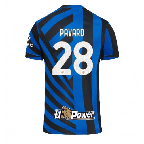 Dres Inter Milan Benjamin Pavard #28 Domaci 2024-25 Kratak Rukav